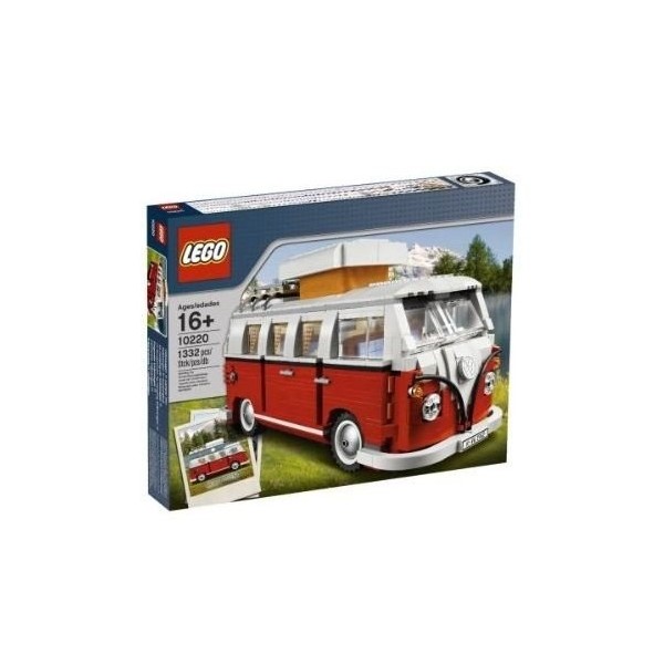 LEGO - Bus Volkswagen T1 campeur Van 10220 de camping haussière VW