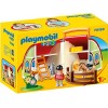 Playmobil 1.2.3 70180 Centre équestre transportable 1.2.3 1.2.3-18-36 Mois Ses Premiers