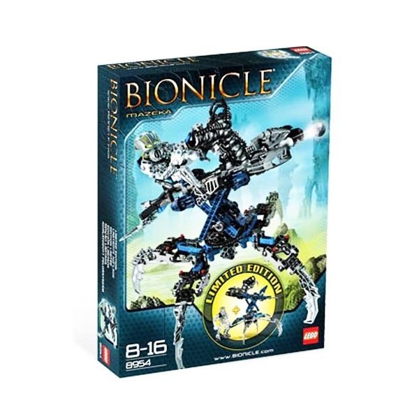 Lego Bionicle Mistika Vehicle Limited Edition Boxed Set 8954 Mazeka