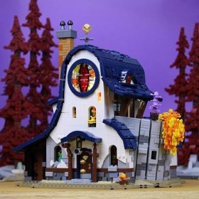 Modulaire Architecture Blocs De Construction 4053pièces MOC Owl House Nano Micro Blocs De Construction Mini Ensemble De Jouet