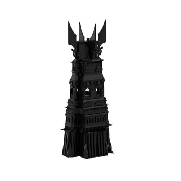 Modulaire Architecture Blocs De Construction 4159pièces MOC UCS Orthanc Tower Playset Nano Micro Blocs De Construction Mini E