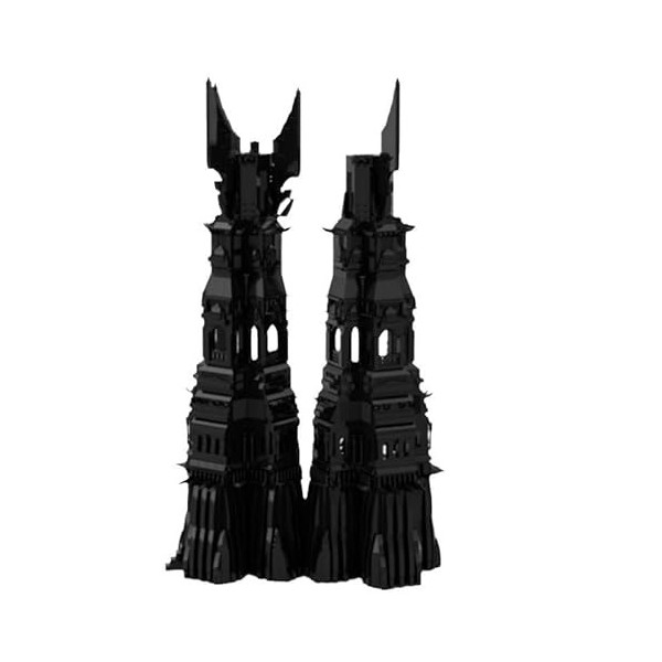 Modulaire Architecture Blocs De Construction 4159pièces MOC UCS Orthanc Tower Playset Nano Micro Blocs De Construction Mini E