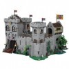 REUS MOC Lot de 5391 blocs de construction médiévaux pour château de chevaliers