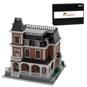 Aetheria Briques darchitecture de scène de rue - Second Empire House - Grand modèle architectural - Kit de construction pour