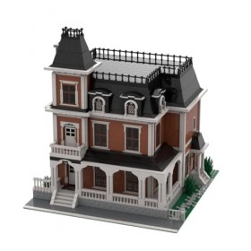 Aetheria Briques darchitecture de scène de rue - Second Empire House - Grand modèle architectural - Kit de construction pour