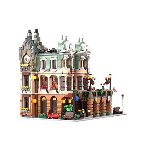 Modulaire Architecture Blocs De Construction 4552pièces MOC Garden Palace Restaurant Nano Micro Blocs De Construction Mini En