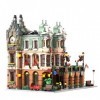 Modulaire Architecture Blocs De Construction 4552pièces MOC Garden Palace Restaurant Nano Micro Blocs De Construction Mini En