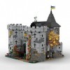 Kit De Maison De Blocs De Construction Darchitecture, 5812 Pièces Bastion Du Faucon Noir MOC-113094, Kit De Blocs De Constru