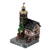 Seizefun Tavern Building Blocks, for Pirate Tavern, MOC-116558, Medieval Architecture Small Particle Building Blocks, DIY MOC