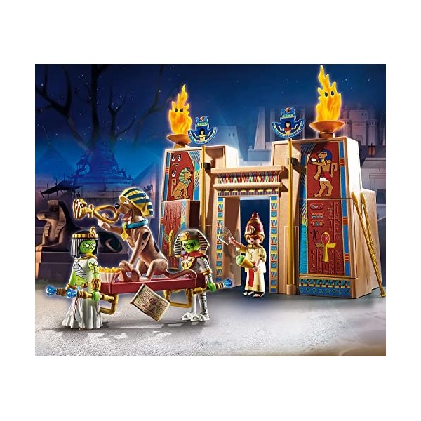 Playmobil - Scooby-Doo! Histoires en Egypte - Coffret de Figurine daction 70365