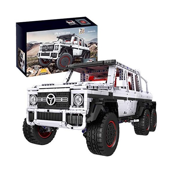 YANYUESHOP Technic Car Building Blocks, 2957pcs MOC 6x6 Kit de Construction de véhicules Tout-Terrain, Technic Ensemble de Co