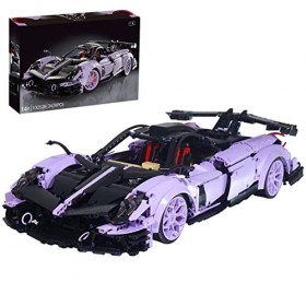 YANYUESHOP 1/8 Technic Car Building Blocks, 3428Pcs MOC Race Car Building Set Collectable Car Compatible avec Lego Technic