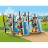 Playmobil 70934 Astérix : Les légionnaires Romains- avec Leurs boucliers, Les Quatre légionnaires Romains Peuvent réaliser la