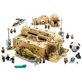 Bonbell Lego Star Wars: A New Hope Mos Eisley Cantina 75290 Building Kit. Awesome Construction Model for Display, New 2021 3