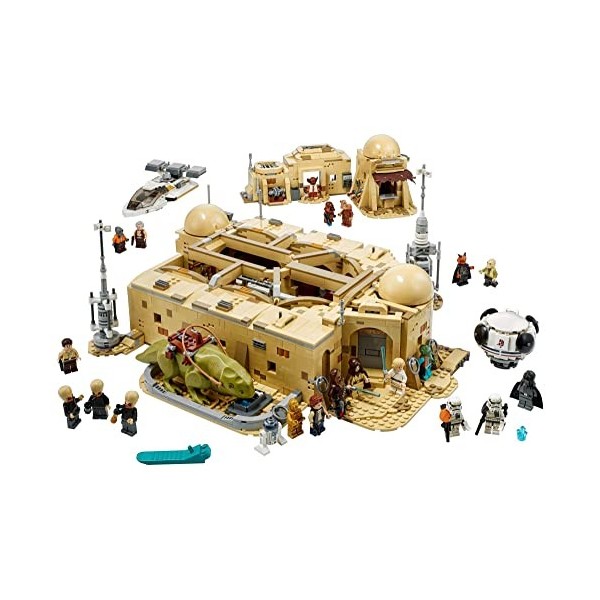 Bonbell Lego Star Wars: A New Hope Mos Eisley Cantina 75290 Building Kit. Awesome Construction Model for Display, New 2021 3