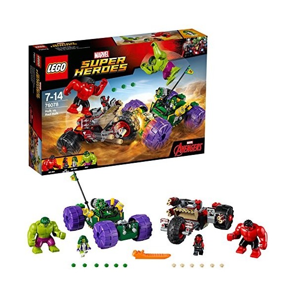 LEGO - 76078 - Hulk Contre Hulk Rouge