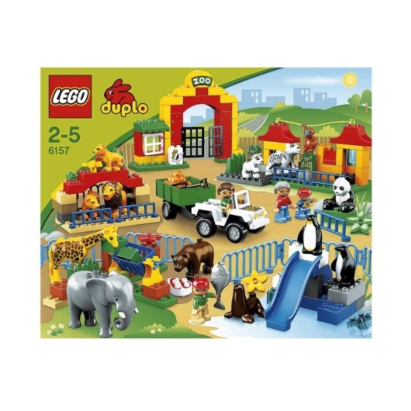 LEGO DUPLO LEGOville - 6157 - Jouet dEveil - Le Grand Zoo