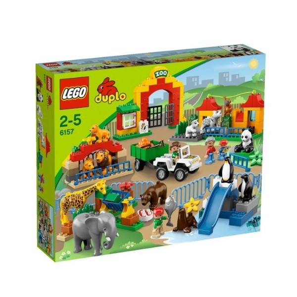 LEGO DUPLO LEGOville - 6157 - Jouet dEveil - Le Grand Zoo