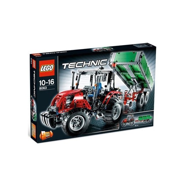 LEGO - 8063 - Jeu de construction - LEGO® Technic - Le tracteur et