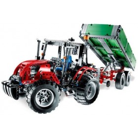 LEGO - 8063 - Jeu de construction - LEGO® Technic - Le tracteur et sa remorque