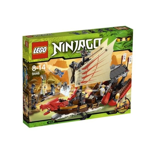 LEGO Ninjago Playthème - 9446 - Jeu de Construction - Le QG des Ninjas