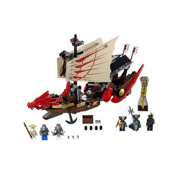 LEGO Ninjago Playthème - 9446 - Jeu de Construction - Le QG des Ninjas