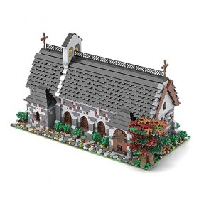 EnWind Série médiévale DIY - Blocs de construction modulaire - Compatible avec larchitecture Lego - Cadeaux pour adultes et 