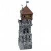 5832PCS H15 Big Front Tower Model Building Blocks, blocs de construction tour pour super grand château médiéval, kit de const