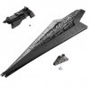 WangSiwe Kit de Construction de Destroyer Technologique, 7588+ Blocs de Serrage Star Destroyer Building Blocks, Grand Modèle 