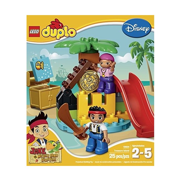 LEGO Duplo Jake and the Never Land Pirates Treasure 25 pièces Figurines de blocs de construction