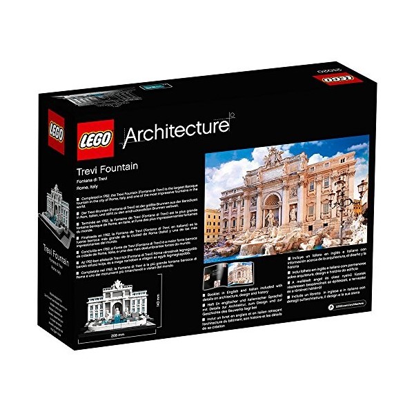 Lego Architecture - 21020 - Jeu De Construction - La Fontaine De Trévi