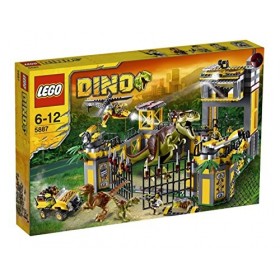LEGO Dino - 5887 - Jeu de Construction - Le QG de Défense contre les Dinosaures