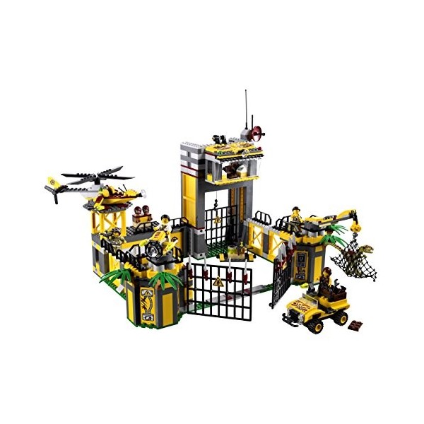 LEGO Dino - 5887 - Jeu de Construction - Le QG de Défense contre les Dinosaures