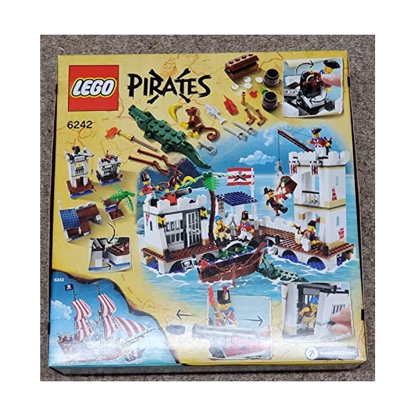 LEGO - 6242 - Jeu de construction - Pirates - Le fort des soldats