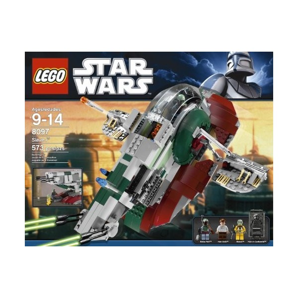 LEGO Star Wars Slave I Jeu de Construction – Jeux de Construction Multicolore, 9 année s , Film, 14 année s 