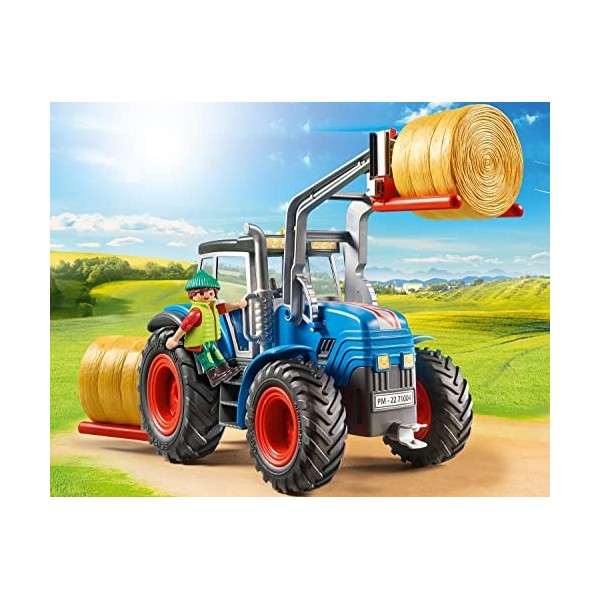 Playmobil 71004 Tracteur et Fermier - Country- La Vie à la Ferme- Promo-Pack Coffret Univers