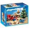 Playmobil - 4892 - Jeu de construction - Salon avec décorations de Noël