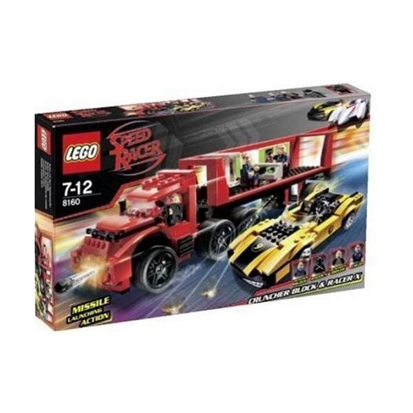 LEGO Speed Racer 8160: Cruncher Block & Racer X by LEGO