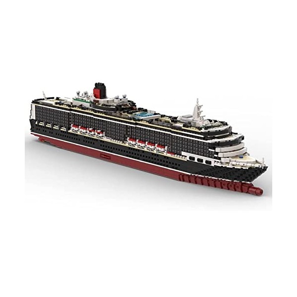 Technik Ensemble De Blocs De Construction 5196Pièces MOC-113635 Queen Victoria Cruise Ship Nano Micro Blocs De Construction M