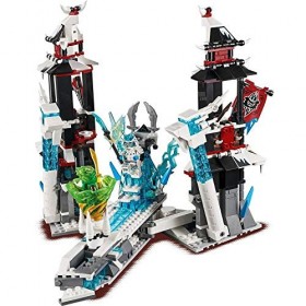 LEGO Ninjago 70678 Forteresse de Glace avec des Dragons de Glace 1218 pièces 