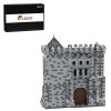 KeepDo Architecture Blocs de construction maison, MOC-131251 Maison Architecture Modèle Kit Modular Building, 6172 blocs de s