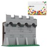 KeepDo Architecture Blocs de construction maison, MOC-131251 Maison Architecture Modèle Kit Modular Building, 6172 blocs de s