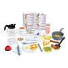 Melissa & Doug Aliments et Accesoires Restaurant Star Diner, Cuisine pour enfants, Aliments en bois, Jeux de rôle restaurant,