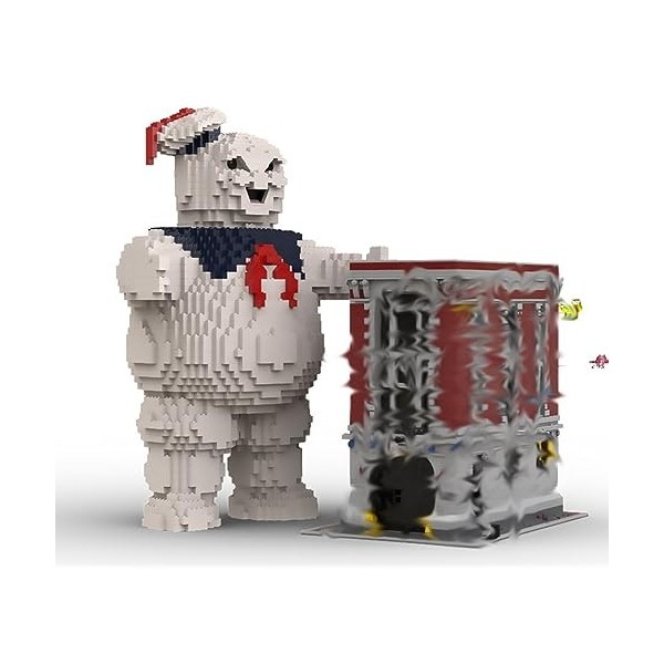 Minifigures Ensemble De Blocs De Construction 4242Pièces MOC Stay Puft Marshmallow Man Nano Micro Blocs De Construction Minif