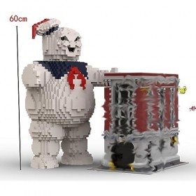 Minifigures Ensemble De Blocs De Construction 4242Pièces MOC Stay Puft Marshmallow Man Nano Micro Blocs De Construction Minif
