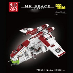 OKCELL MK 21066 Starfighter Republic Starfighter Star Destroyer Blocs de serrage Grand vaisseau spatial MOC compatible avec L