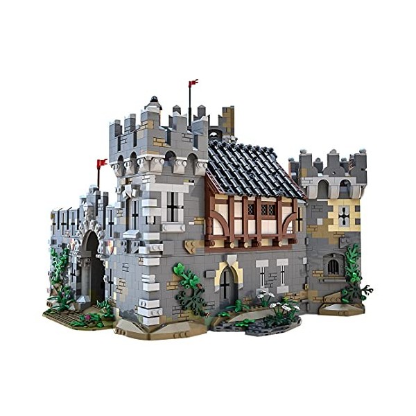 KOAEY Château médiéval MOC-68151, compatible avec Lego Forge médiévale 21325, 7500 pièces