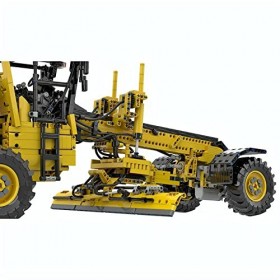 Technik Ensemble De Blocs De Construction 4855Pièces MOC-54777 G970 Motor Grader Dynamic Vehicle Nano Micro Blocs De Construc