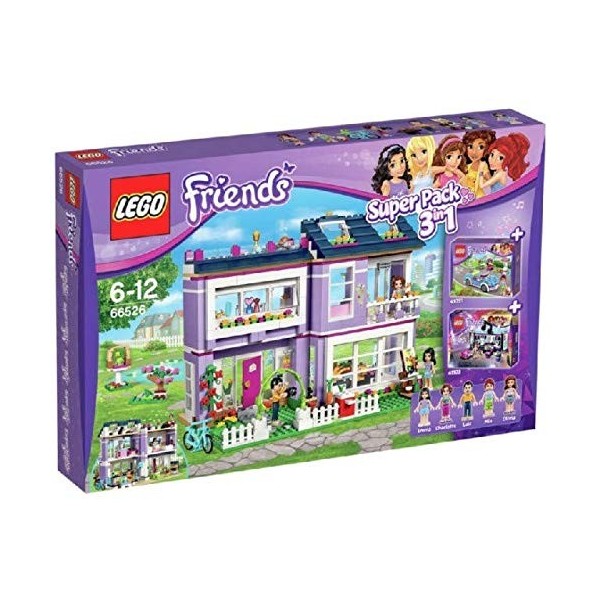 Lego Friends Superpack 3-en-1 66526, comprend : 41095 41091 41103