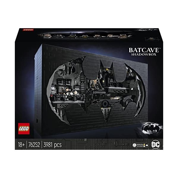 LEGO 76252 Batcave – shadowbox - Nieuw.